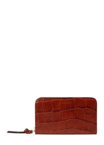 ROYAL REPUBLIQ, Damen Geldbörse 'Galax Croco wallet Miniature', Cognac