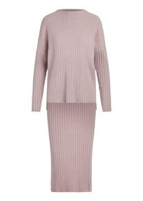 Apart, Damen Pullover und Strickrock, Pastellpink