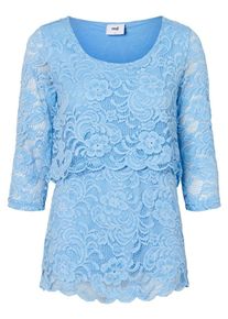 MAMALICIOUS, Damen Bluse, Hellblau