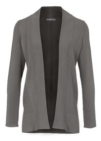 Heine, Damen Strickjacke, Dunkelgrau