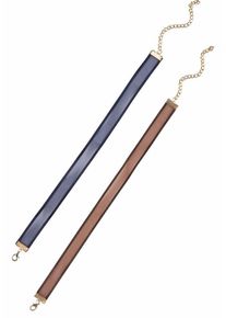 J. JAYZ, Damen Halsband, Blau / Braun