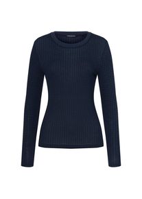 ONE MORE STORY, Damen Longsleeve, Dunkelblau