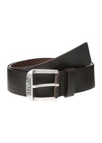 Replay, Damen G&uuml;rtel 'Leather Belt', Dunkelbraun
