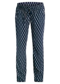 Noppies, Damen Hose 'Palmira', Marine / Wei&szlig;