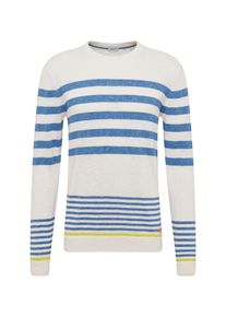 Esprit, Herren Pullover, Blau / Wei&szlig;
