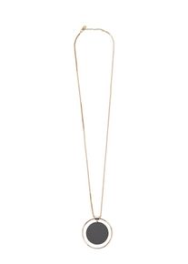 s.Oliver RED LABEL, Damen Kette, Gold / Basaltgrau
