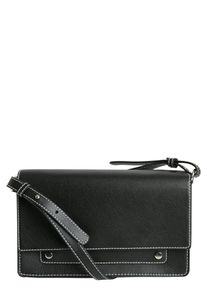 Pieces, Damen Umhängetasche 'Boxy', Schwarz