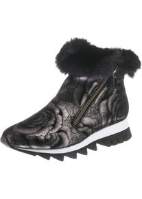 Gerry Weber, Damen Stiefeletten, Dunkelgrau / Schwarz / Weiß