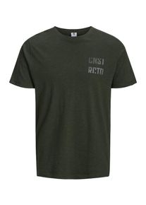 Jack & Jones JACK & JONES, Herren T-Shirt, Dunkelgrün