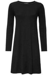 Heine, Damen Strickkleid, Schwarz