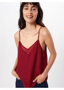 Véro Moda VERO MODA, Damen Bluse 'VMINES SINGLET VIP', Rot