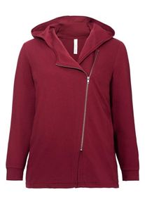 SheeGOTit, Damen Longsweatjacke, Feuerrot