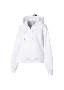Puma, Damen Kapuzenpullover 'Feel It', Wei&szlig;
