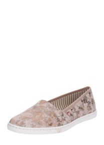 Rieker, Damen Slipper, Puder