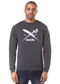 Iriedaily, Herren 'Slub Logo Crew' Sweatshirt, Graumeliert
