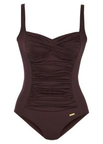 Lascana, Damen Badeanzug, Braun