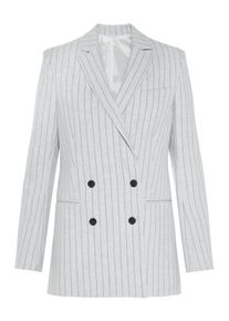 J. Lindeberg J.Lindeberg, Damen Blazer 'Pearl Fab Pinstripe', Grau / Hellgrau