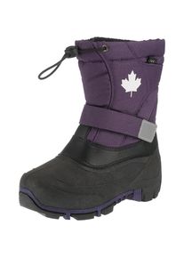 Canadians BY INDIGO, Mädchen Winterstiefel, Grau / Lila / Beere / Schwarz / Weiß