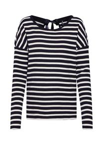 Only, Damen Shirt 'SANNA', Schwarz / Weiß