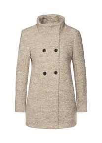 Only, Damen Boucl&eacute;mantel 'SOPHIA', Beige / Creme
