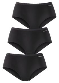 Mey, Damen Taillenslip (3 Stck.), Schwarz