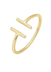 Elli Premium, Damen Ring 'Geo', Gold