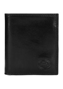 The Bridge, Herren Story Uomo Geldbörse Leder 8,7 cm, Schwarz