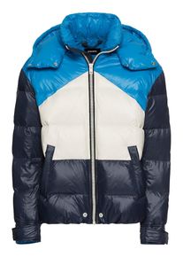 Diesel, Herren &Uuml;bergangsjacke 'W-SMITH-WH JACKE', Blau / Nachtblau / Wei&szlig;