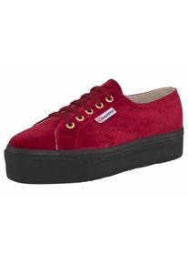 Superga, Damen Sneaker 'VELVET W', Rot
