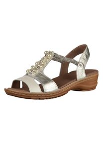 Ara, Damen Sandalen, Silber / Weiß