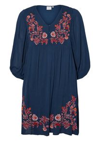JUNAROSE, Damen Kleid, Nachtblau