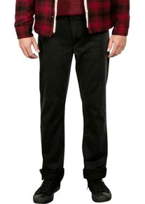 Volcom, Herren Solver Jeans, Schwarz