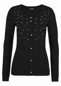 Bruno Banani, Damen Cardigan, Schwarz