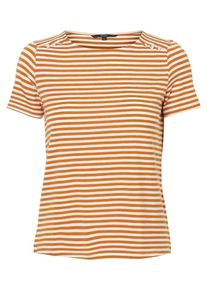 Véro Moda VERO MODA, Damen Oberteil, Cognac / Weiß