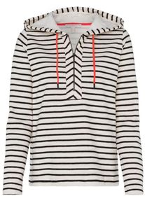 Esprit, Damen Sweatshirt, Schwarz / Wei&szlig;