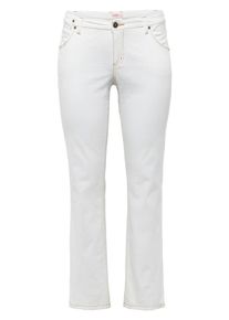 sheego Denim, Damen Stretch-Jeans, Wei&szlig;