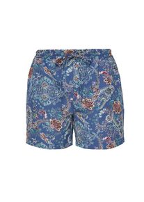 s.Oliver RED LABEL, Damen Shorts, Himmelblau / Mischfarben