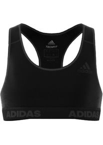 adidas Performance, Mädchen Sport-BH 'ALPHASKIN', Schwarz