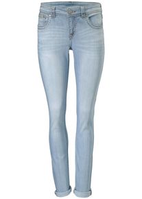 Heine, Damen R&ouml;hrenjeans, Blue Denim / Hellblau