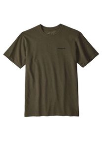Patagonia, Herren P-6 Logo Responsibili-Tee Outdoorshirt, Khaki