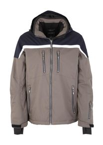 Killtec, Herren Skijacke 'Helgro', Nachtblau / Greige