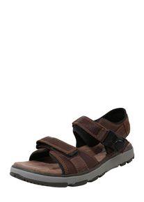 Clarks, Herren Trekkingsandalen 'Un Trek Part', Braun / Dunkelbraun