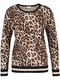 Gerry Weber, Damen Pullover, Braun / Schwarz