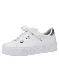 Paul Green, Damen Sneaker, Silber / Wei&szlig;