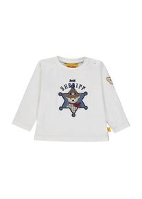 Steiff, Langarmshirt, Wei&szlig;