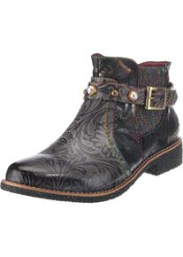 Laura Vita, Damen Chelsea Boots, Taupe / Schwarz