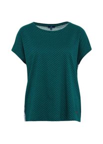 Tom Tailor, Damen T-Shirt, Dunkelgrün