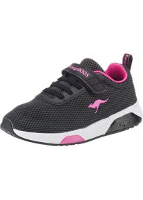Kangaroos, M&auml;dchen Sneakers 'Kadee Knit', Pink / Schwarz