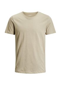 Jack & Jones JACK & JONES, Herren Basic T-Shirt, Kitt