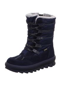 Superfit, Mädchen Winterstiefel 'Flavia', Blau / Schwarz / Weiß